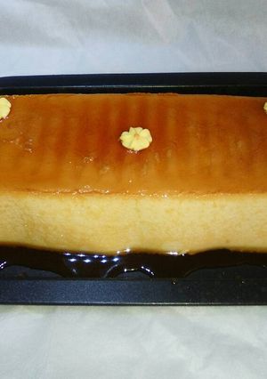 Foto principal de Flan de turrón de yema tostada, en la Monsieur cuisine