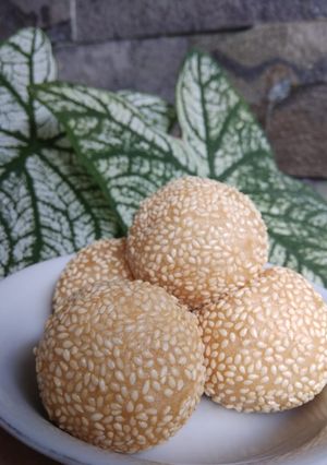 Foto resep Onde onde kacang hijau empuk