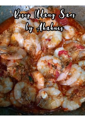 Foto resep Resep Udang Saos