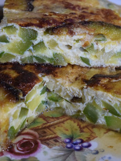 Una foto de Tortilla súper saludable de zapallitos!