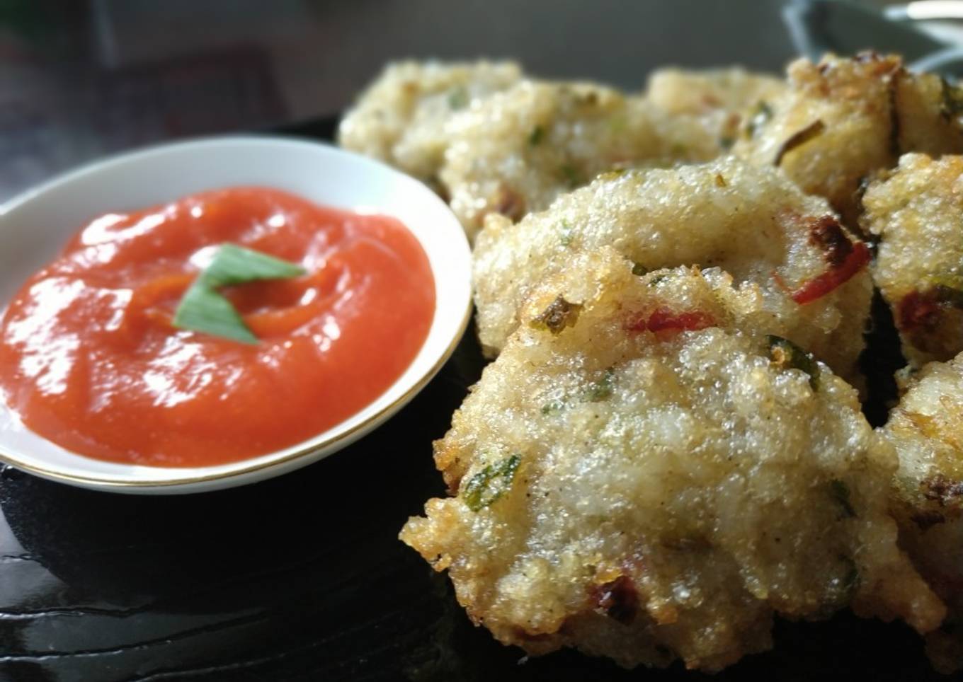 Cireng nasi sisa gurih enak
