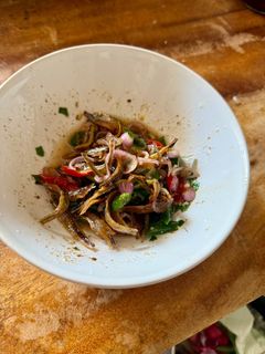Foto resep Teri sambel matah khas Bali