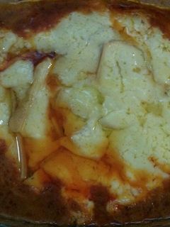Una foto de Berenjena en capas o lazaña de berenjena