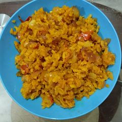 A picture of Vegetables Poha.