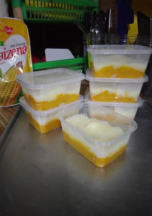 Foto resep Dessert box pumpkin