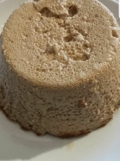 Una foto de Flan de café sin azúcar