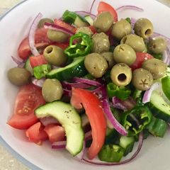 A picture of Almost Greek Salad.