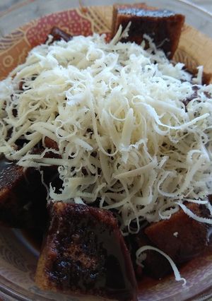 Foto resep Brownies Dadu Keju No Mixer