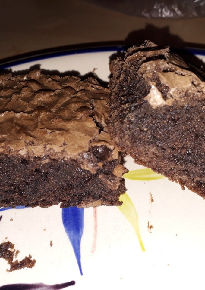 Una foto de Brownies con nesquik