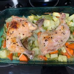 A picture of Roast Chicken Leg.
