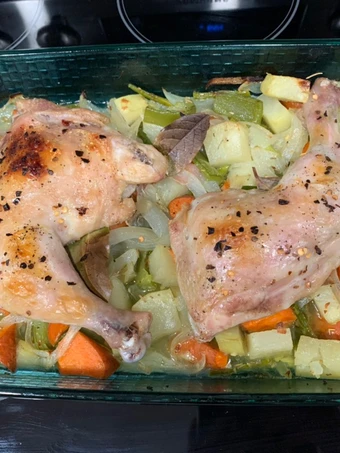 Easy Way Make Roast Chicken Leg the Delicious Can spoil the tongue