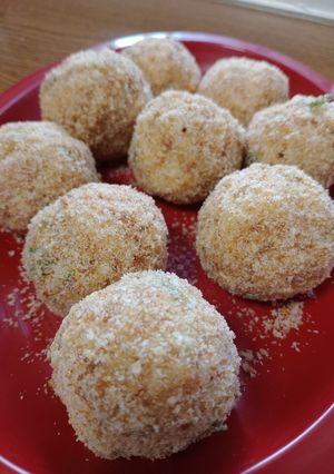 A picture of Rice Salad Arancini.