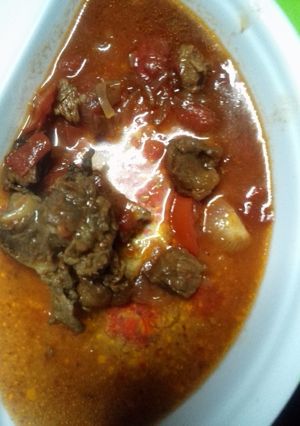 A picture of Beef stew.