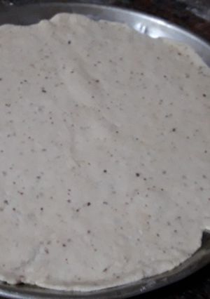 Una foto de Masa de pizza sin levadura