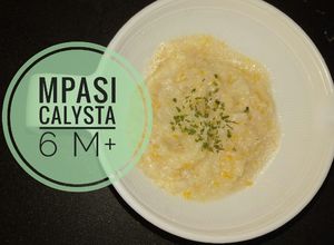 Foto resep Bubur Multigrain Salmon - MPASI 6M+ 4 Bintang