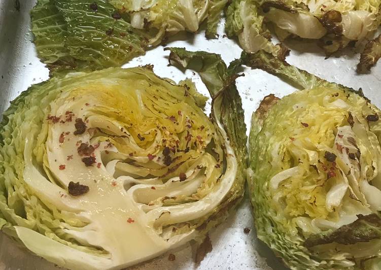 Step-by-Step Guide to Prepare Homemade Cabbage steaks