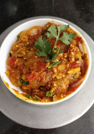 বেগুন ভর্তা(begun bharta recipe in Bengali) রেসিপির প্রধান ছবি