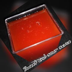 A picture of Sweet and sour sauce.