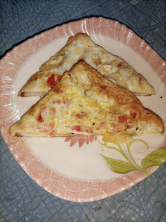 A picture of Egg Masala toast.