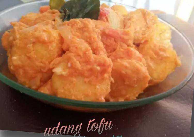 Resep Udang tofu saus istimewa, Menggugah Selera