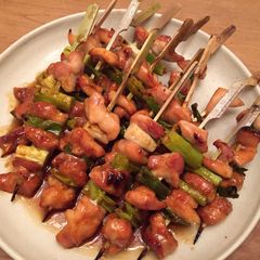 A picture of Yakitori 焼き鳥 Negima.