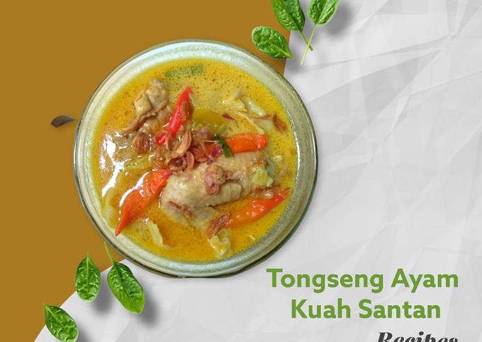 Cara Membuat Tongseng Ayam Kuah Santan Enak Terbaru