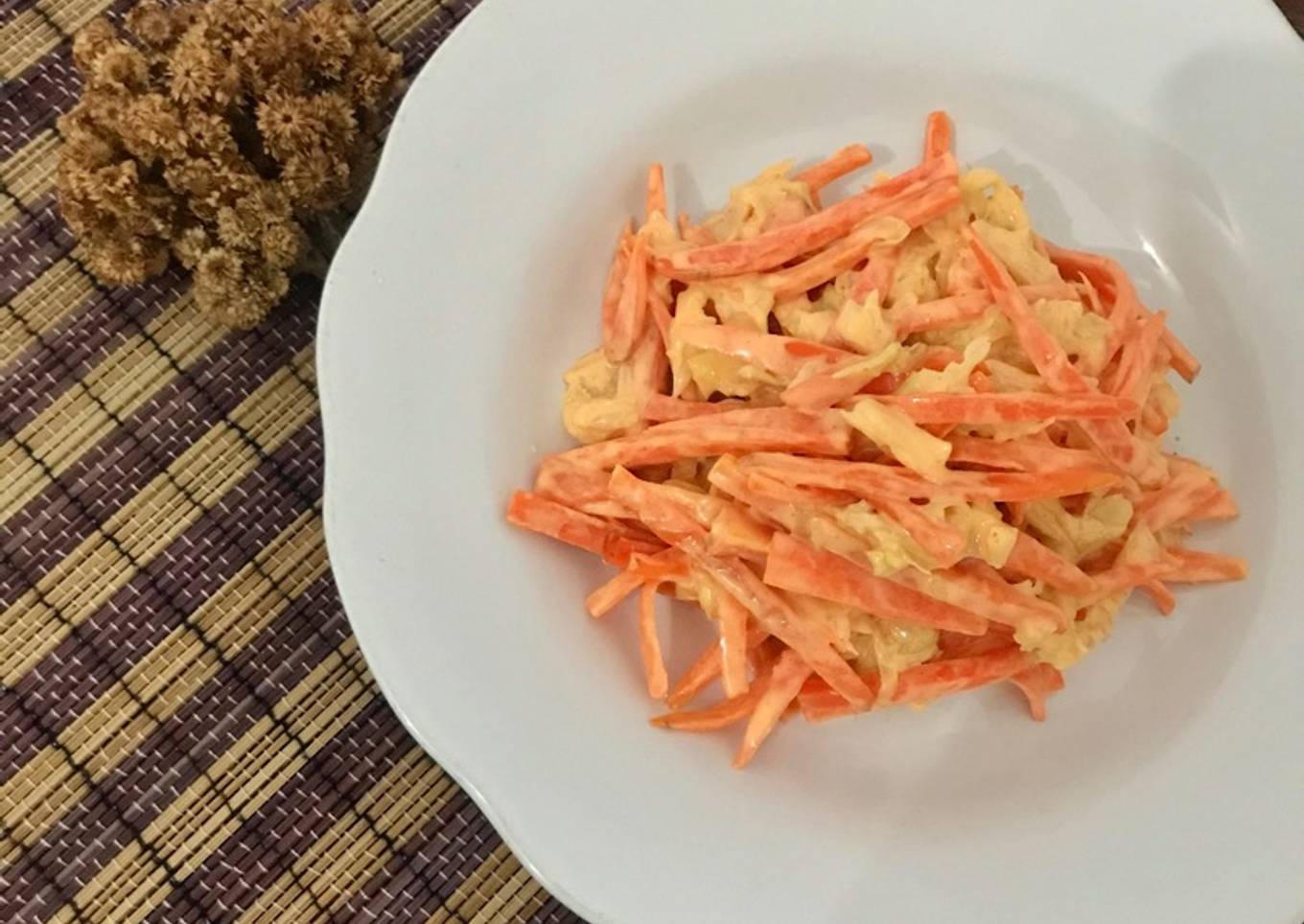 Salad Sayur Ala Hokben - resep kuliner nusantara