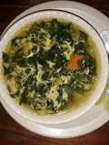 Sopa de chipilín con huevo...🇸🇻