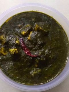 পালং পনির (palak paneer recipe in Bengali) রেসিপির প্রধান ছবি