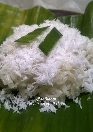 Foto resep 116. Ketan Urap Kelapa (original)