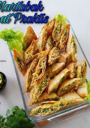 Foto resep Martabak Ayam Lipat Praktis