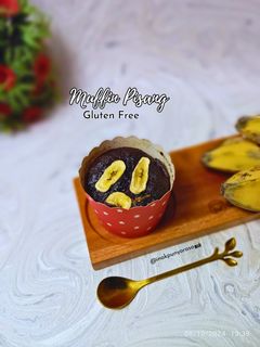 Foto resep Muffin Pisang Gluten Free
