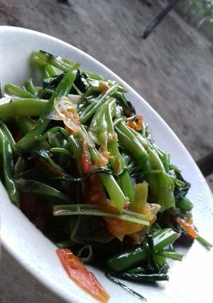 Foto resep 01. Tumis kangkung