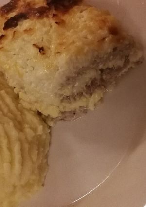 Sajtos hús recept fotója