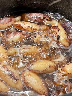 รูปของ หมึกไข่ต้มหวาน