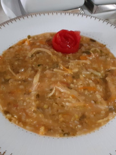 عکسی از دستور سوپ ورمیشل و برنج نیم دانه