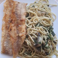 A picture of Pesto Pasta.