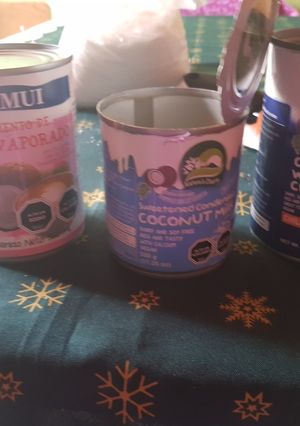 Una foto de Mousse de coco sin lactosa