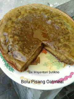 Foto resep Bolu Pisang Oatmeal (Blender, Oven, Tanpa Tepung)