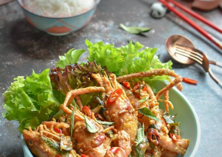 Salted Egg yolk Prawns