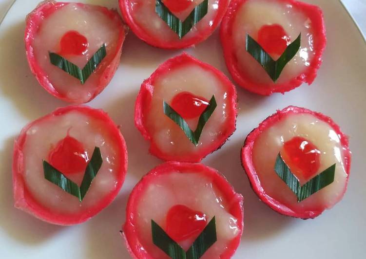 Kue Lumpur Tema Merah Putih