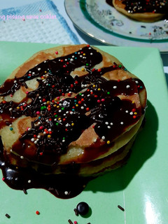 Foto resep Lempeng Pisang Saus Coklat