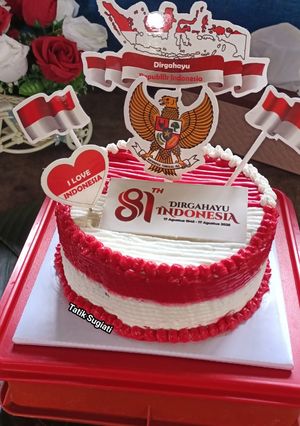 Foto resep Cake Kemerdekaan