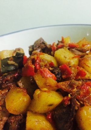 Foto resep Kentang Sambal Goreng Ati Ampela