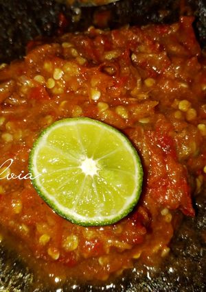 Foto resep Sambel terasi