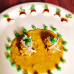 A picture of Lauki Kofta Curry.