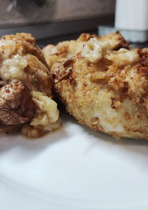 Foto di Involtini di pollo in friggitrice ad aria