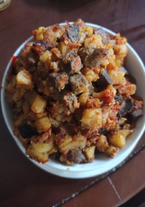 Foto resep Sambal goreng hati sapi kentang