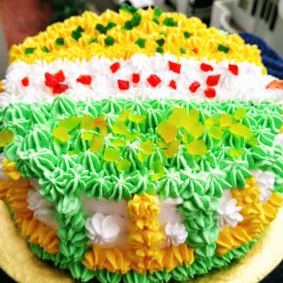 Tricolour Marble Cake | Tiranga Eggless cake | Republic day special |  Tricolor Cake Recipe - YouTube