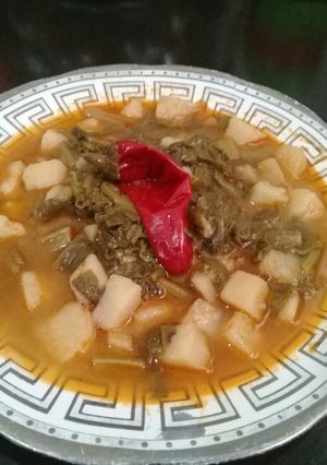 صورة لوصفة تبيخة السلق
